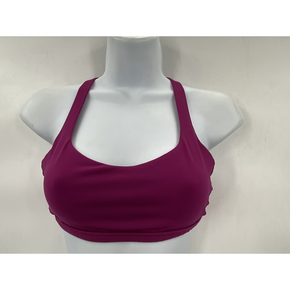 Lululemon Purple Women's Multi-Racerback Workout Sports Bra Size 4